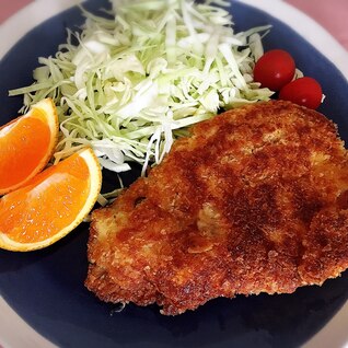 フライパンで作る！お手軽チキンカツ